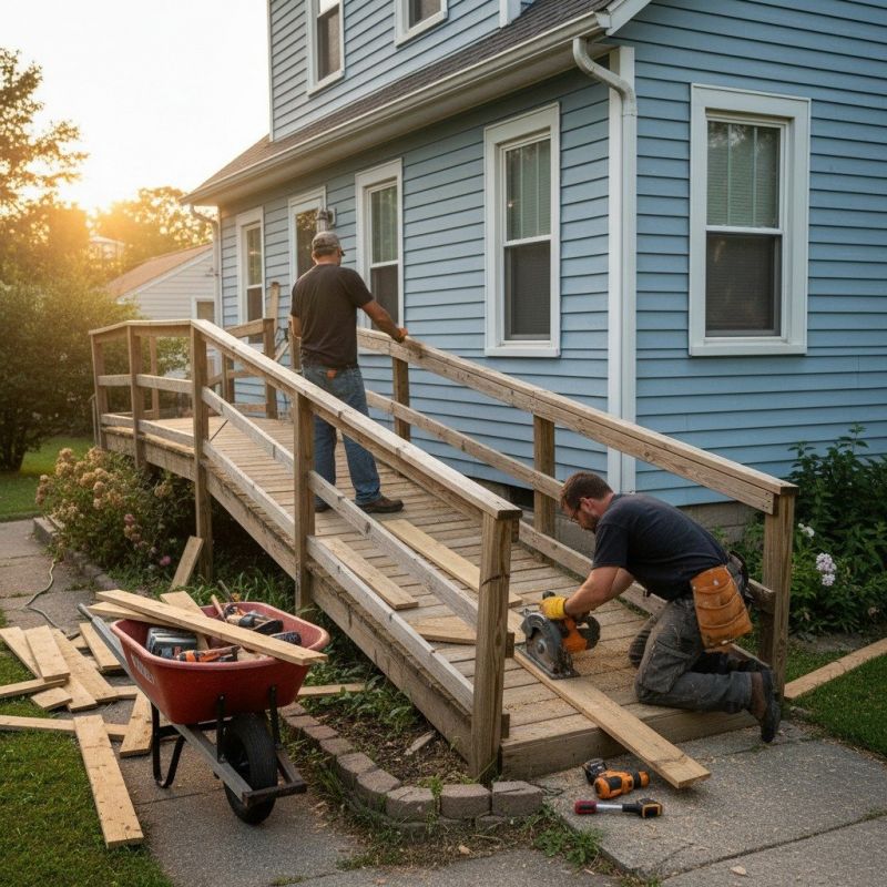 Handicap Ramp Installation